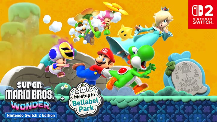 Super Mario Bros Wonder krijgt op 26 maart een upgrade voor de Nintendo Switch 2